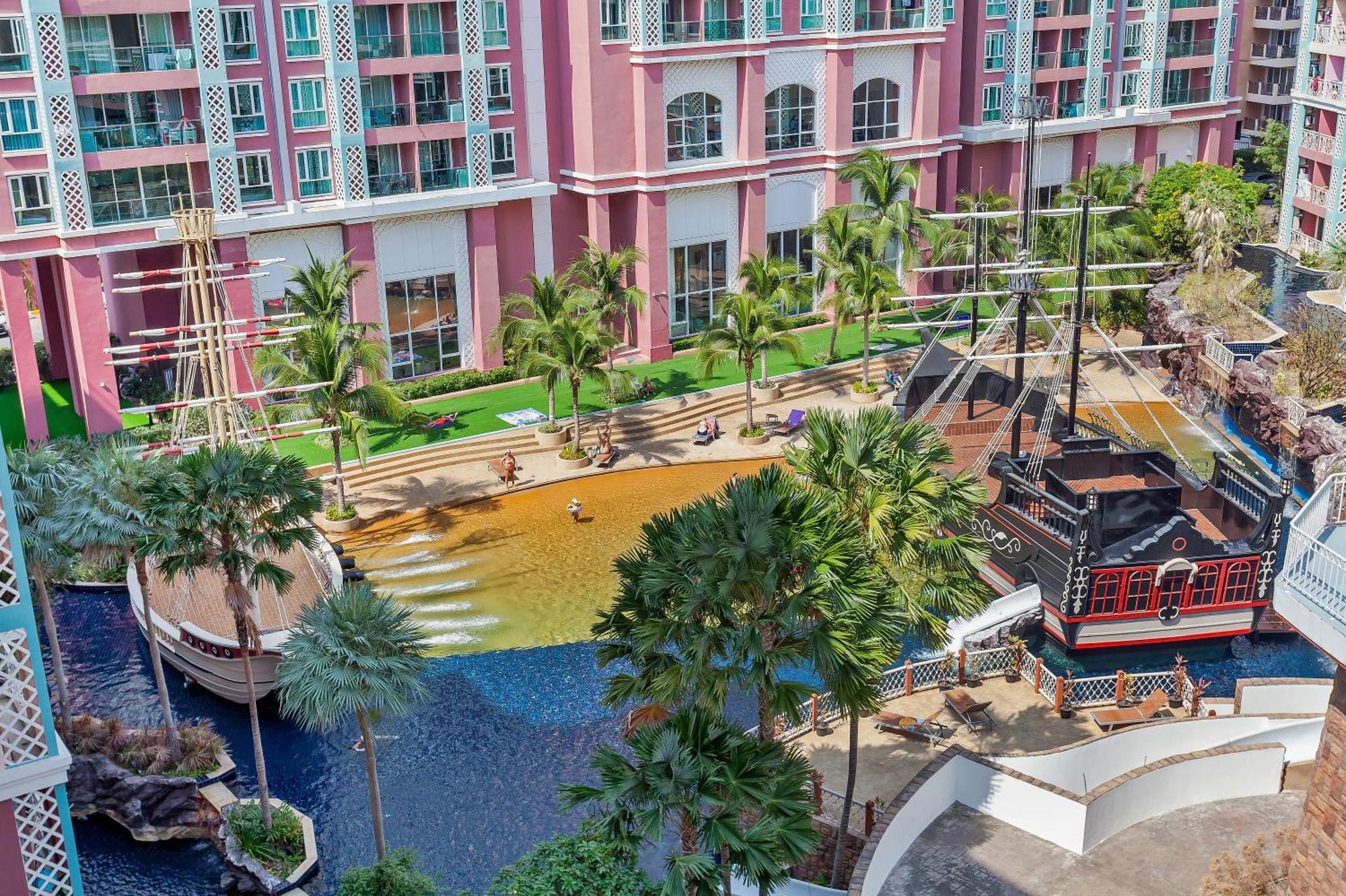 Apartamento Grande Carribean - Seaview - Jomtien -Free Taxi From The Airport Pattaya Exterior foto