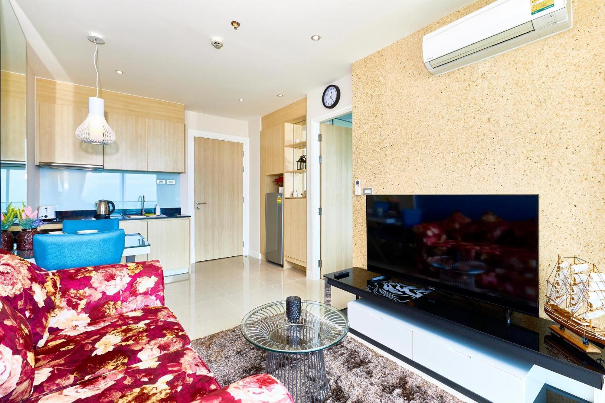 Apartamento Grande Carribean - Seaview - Jomtien -Free Taxi From The Airport Pattaya Exterior foto