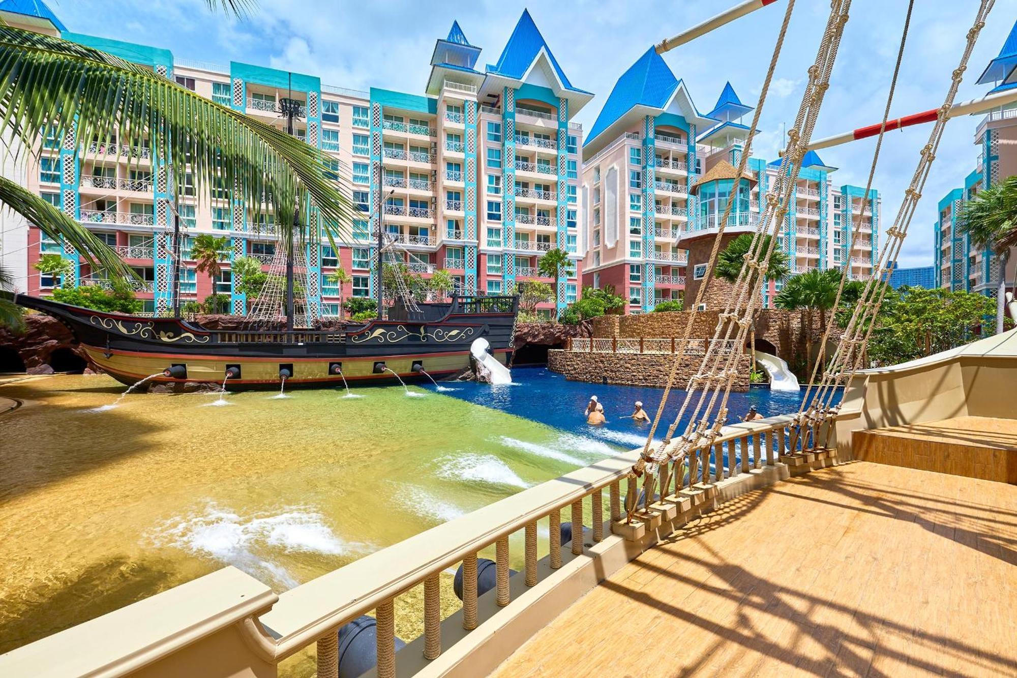 Apartamento Grande Carribean - Seaview - Jomtien -Free Taxi From The Airport Pattaya Exterior foto