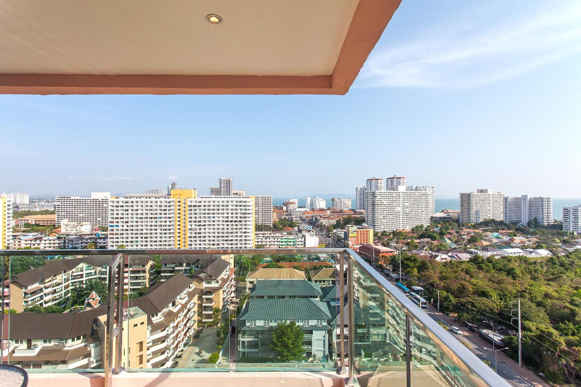 Apartamento Grande Carribean - Seaview - Jomtien -Free Taxi From The Airport Pattaya Habitación foto